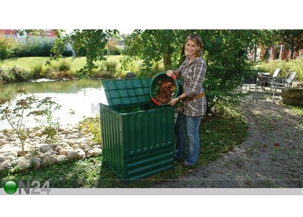 Komposter Eco King 400 L, roheline