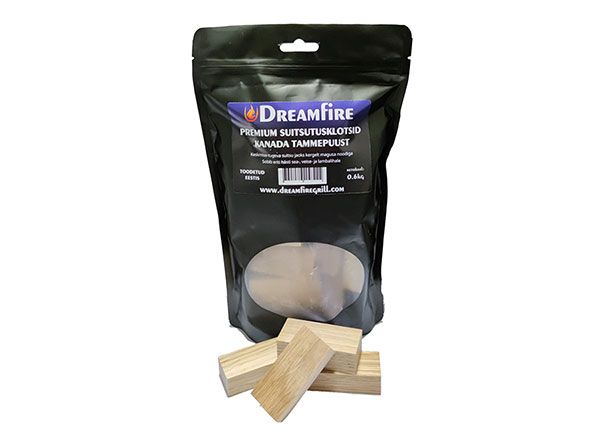 Dreamfire® premium suitsutusklotsid Kanada tammest 600 g