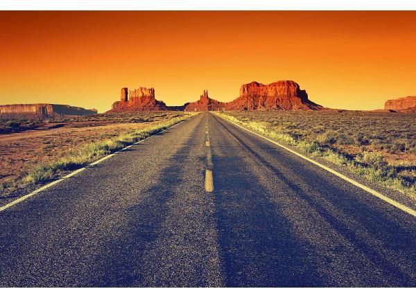 Isekleepuv fototapeet Road To Monument Valley