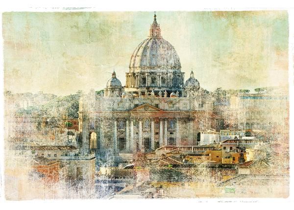 Isekleepuv fototapeet St Pietro, Vatican