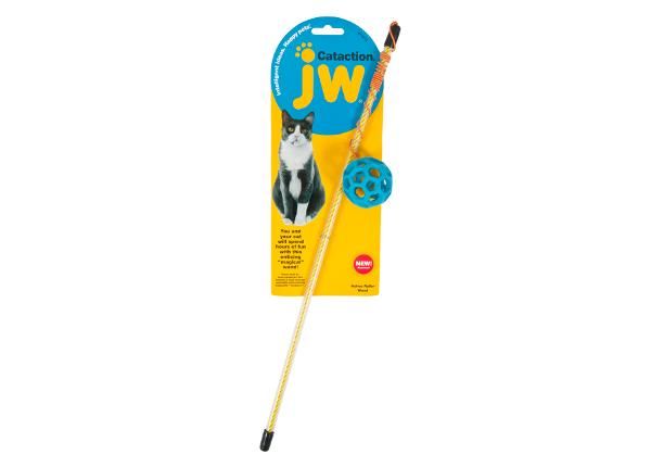 Kassi mänguasi õng sõrestikpalliga jw 45,7x11,4x4,4 cm