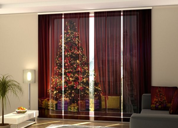 Pimendav paneelkardin Christmas Tree 1 240x240 cm
