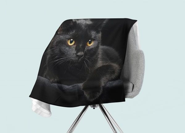 Pleed Black Cat 150x200 cm