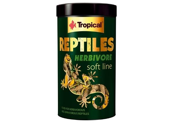 Reptiilide täissööt herbivore 250 ml