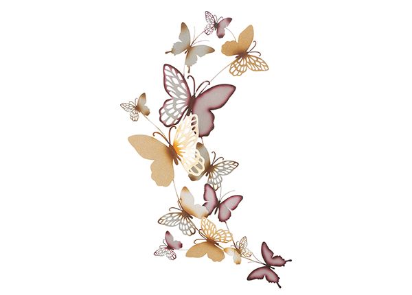 Seinadekoratsioon Butterflies 59,5x111,5 cm