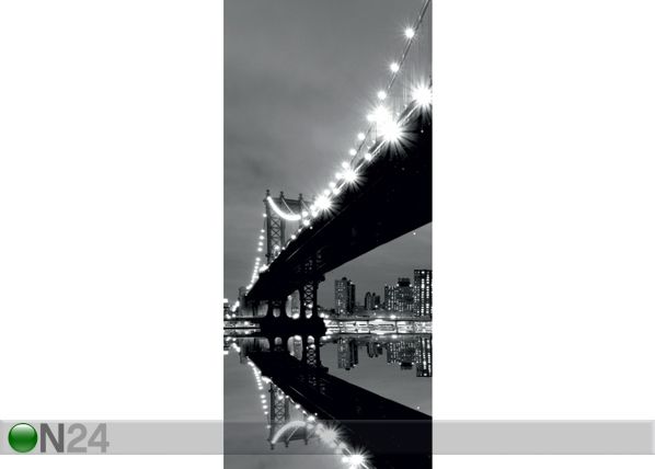 Fliis-fototapeet Bridge 90x202 cm