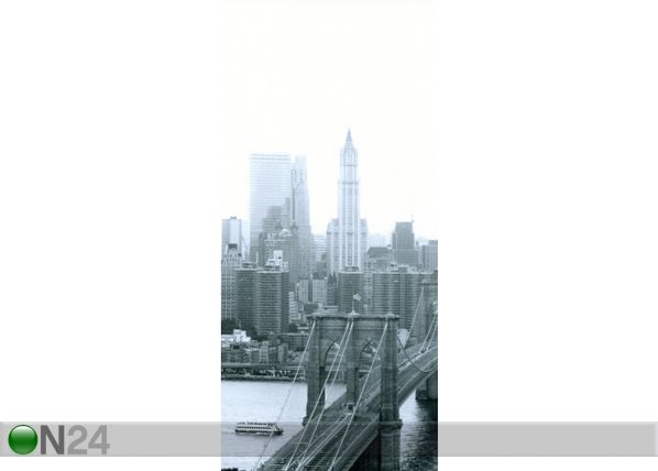 Fliis-fototapeet Brooklyn New York 90x202 cm