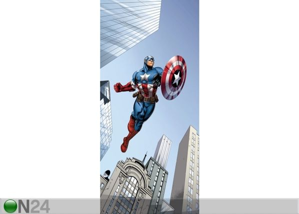 Fliis-fototapeet Captain America 90x202 cm