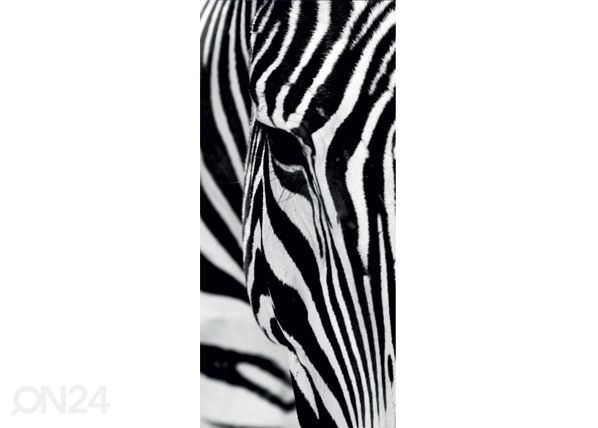 Fliis-fototapeet Zebra 90x202 cm