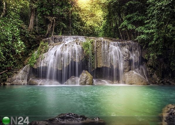Fototapeet Waterfall in the tropics 360x254 cm