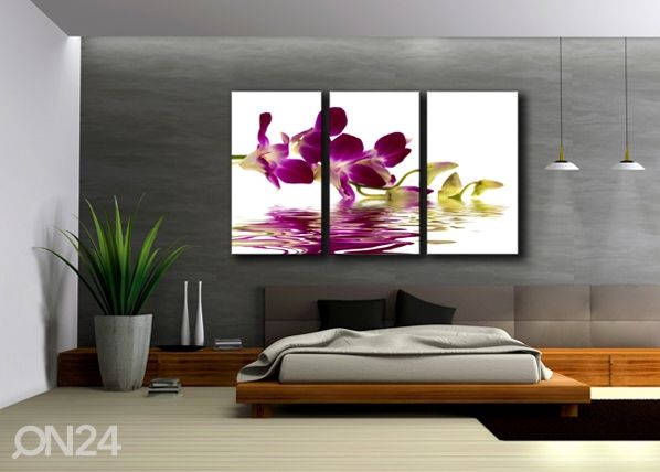 Kolmeosaline seinapilt Orhidee