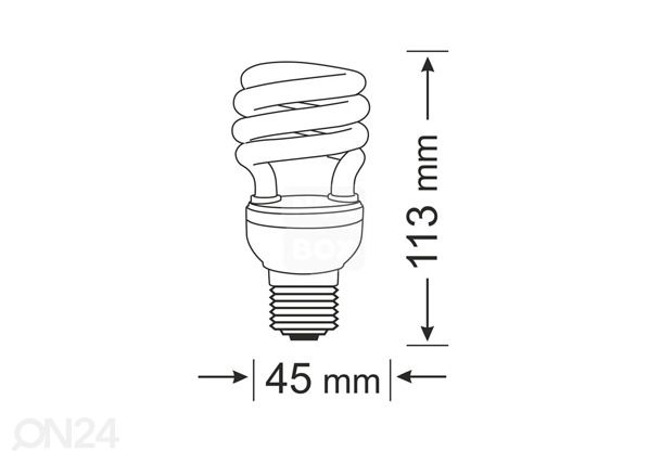LED elektripirn E27 11 W 2 tk