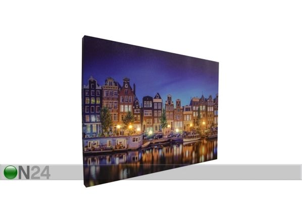 LED pilt Amsterdam 40x30 cm