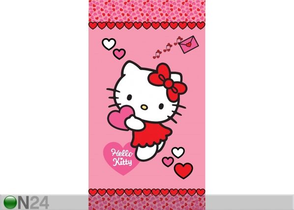 Poolpimendav fotokardin Hello Kitty Heart 140x245 cm