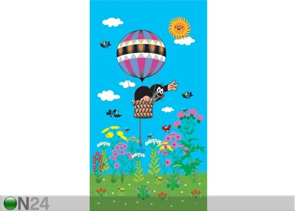 Poolpimendav fotokardin Mole and balloon 140x245 cm