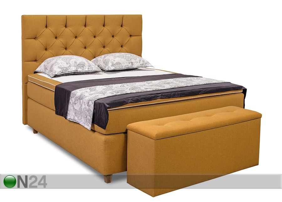 Comfort voodi Hypnos Jupiter 200x200 cm jäik suurendatud