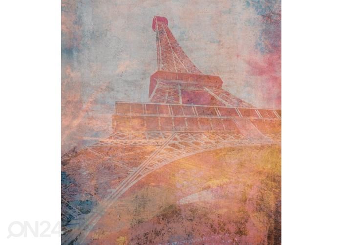 Fliis fototapeet Eiffel Tower Abstract II 150x250 cm suurendatud