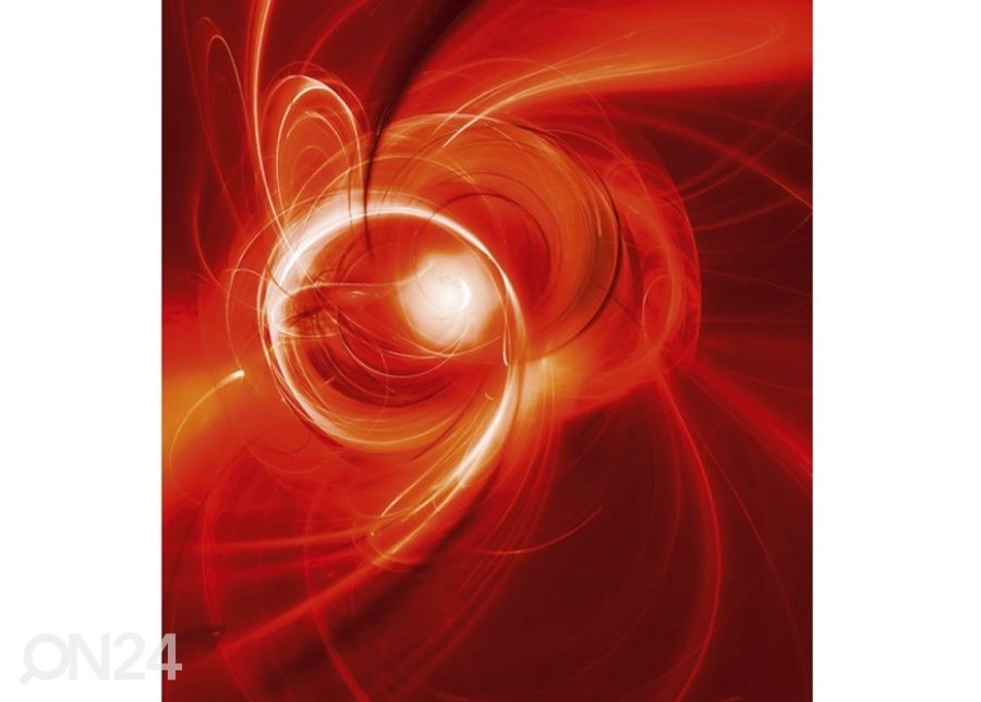 Fliis fototapeet Red abstract 150x250 cm suurendatud