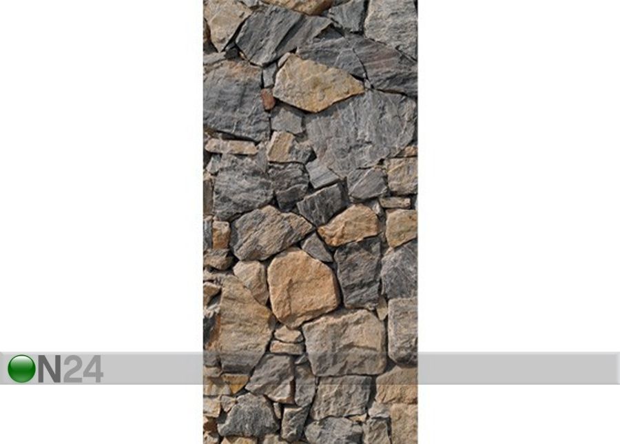 Fototapeet Wall of Granite 100x210cm suurendatud
