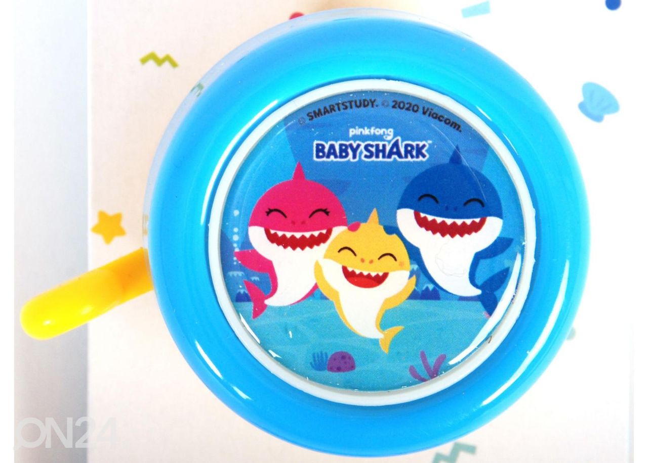 Laste rattakell Baby Shark suurendatud