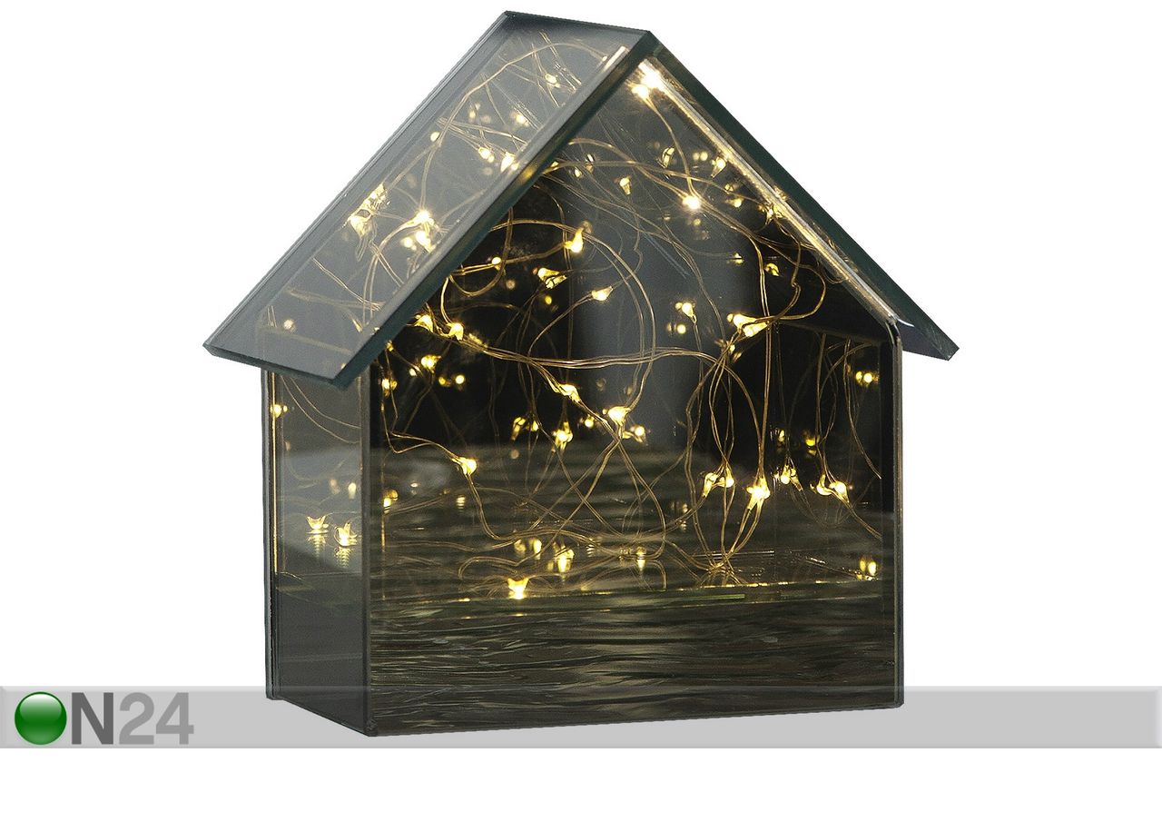 LED dekoratiivne maja suurendatud