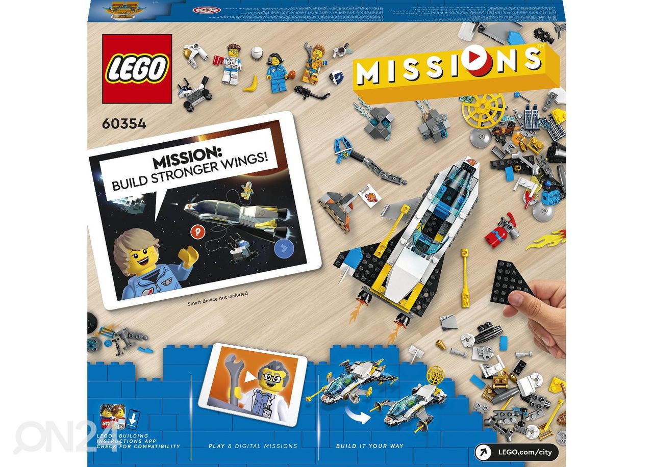 LEGO City Marsi uurimise kosmosemissioonid suurendatud