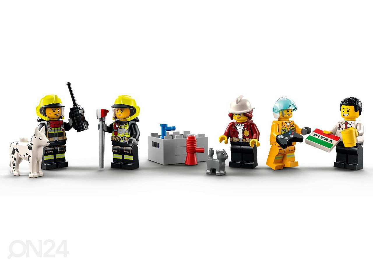 LEGO City Tuletõrjedepoo suurendatud