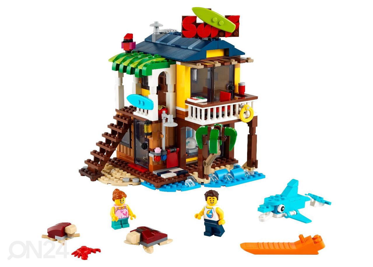 LEGO Creator Surfari rannamaja suurendatud