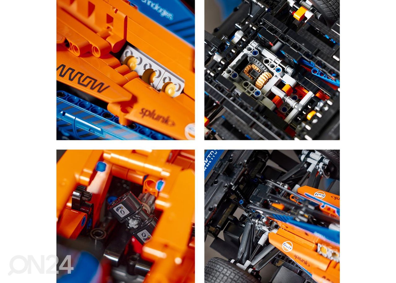 LEGO TECHNIC Võidusõiduauto Formel 1 McLaren suurendatud