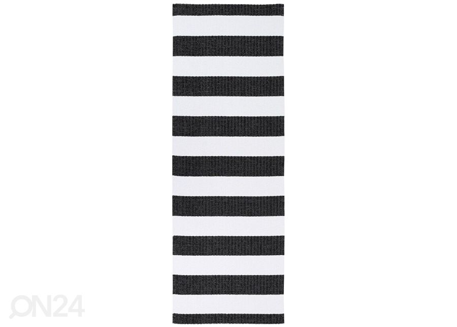 Narma plastikvaip Birkas black-white 70x100 cm suurendatud