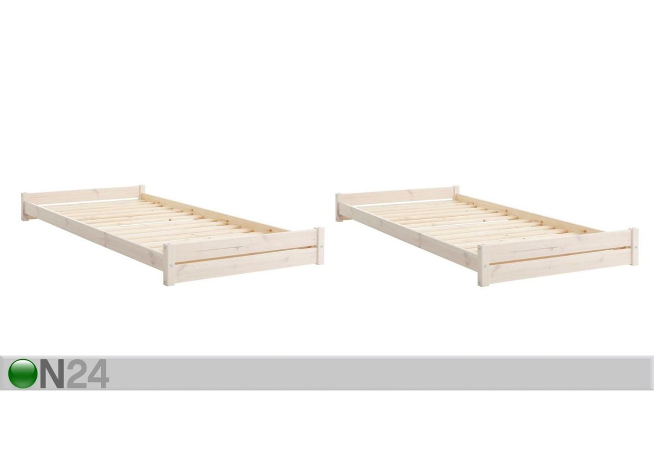 Peale tõstetavad voodid 90x200 cm, 2 tk suurendatud