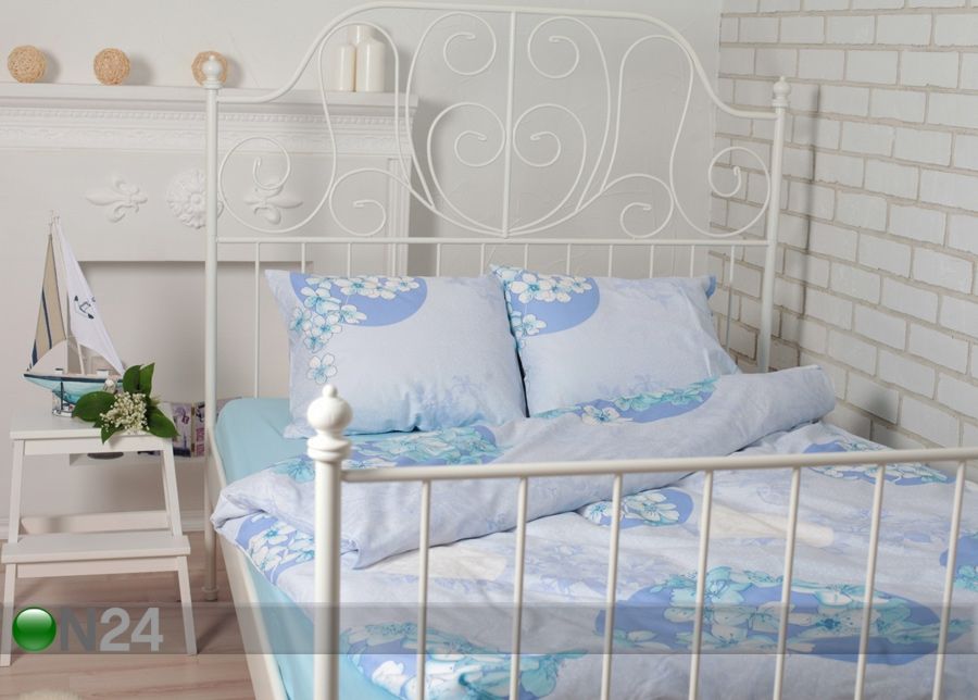Satiinist voodipesukomplekt 150x210 cm suurendatud