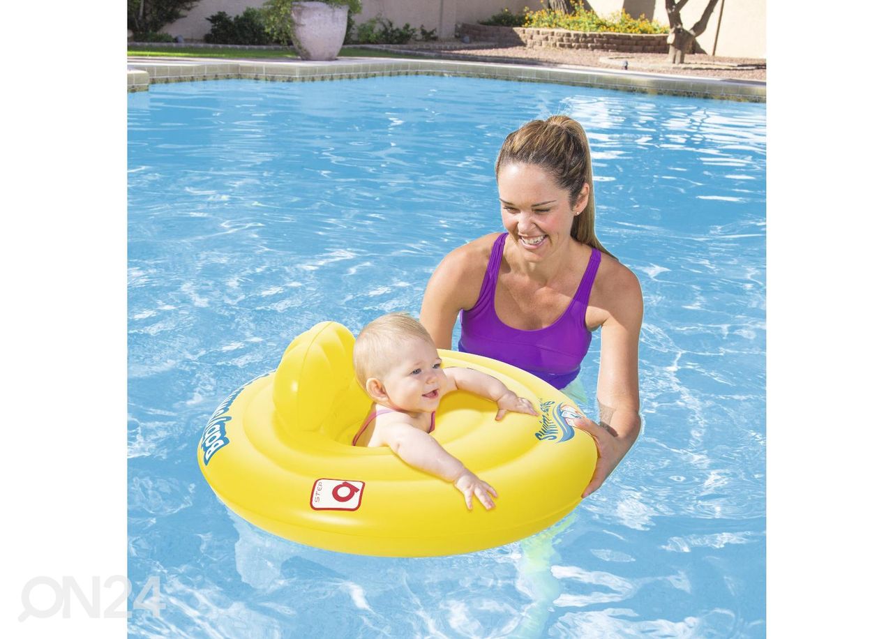 Swim Safe väikelaste ujumisrõngas suurendatud