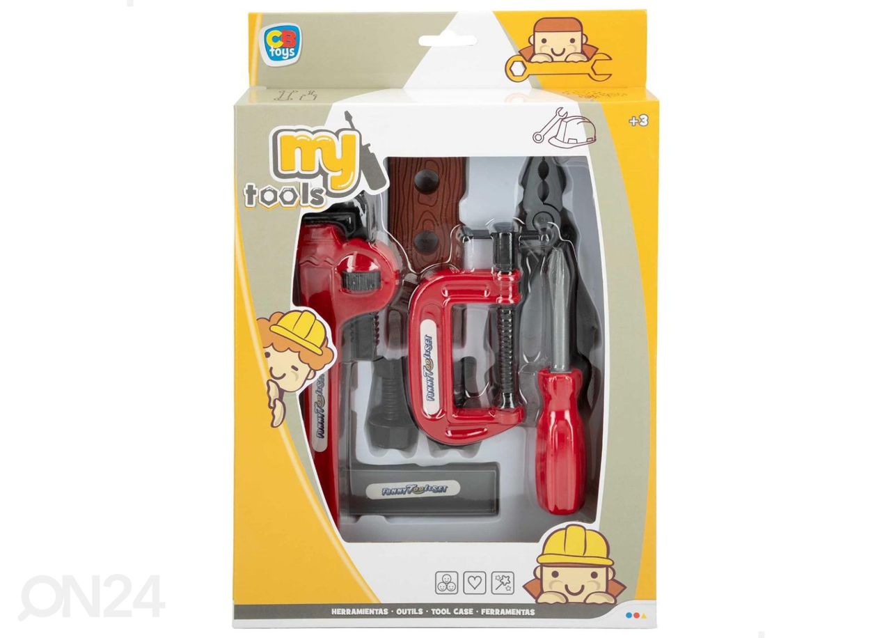 Tööriistakomplekt My Tools Cb Toys 11 osa suurendatud