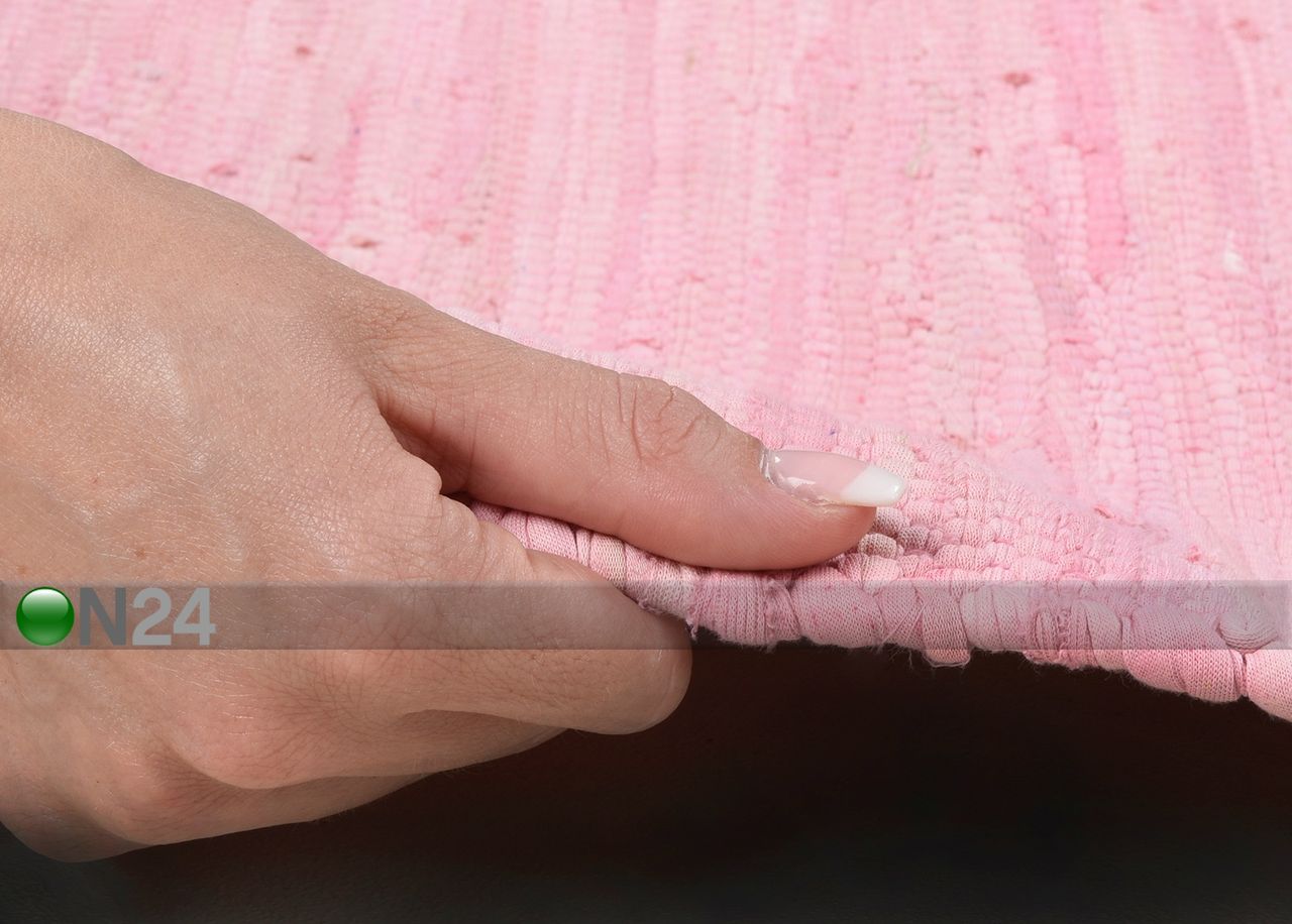 Vaip Happy Cotton Uni 120x180 cm, roosa suurendatud