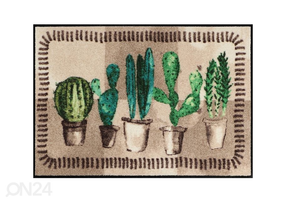 Vaip Kaktusgarten 50x75 cm suurendatud