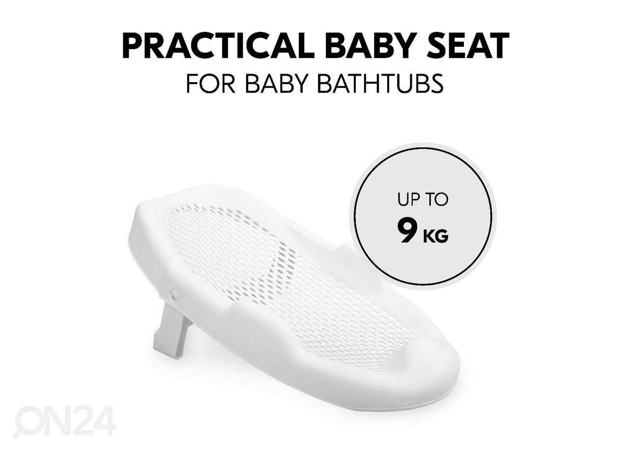 Vanniiste Hauck Bathtub Baby Inlay valge suurendatud