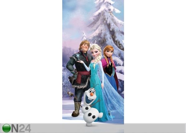 Fliis-fototapeet Disney Ice Kingdom 90x202 cm