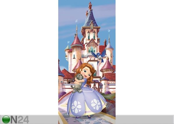 Fliis-fototapeet Disney Sofia at the castle 90x202 cm