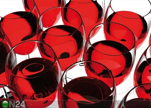 Fliis-fototapeet Glass of wine 360x270 cm