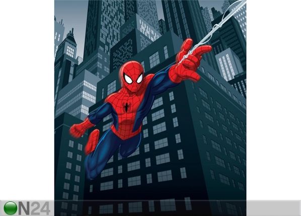 Fliis-fototapeet Spiderman's spider web 180x202 cm