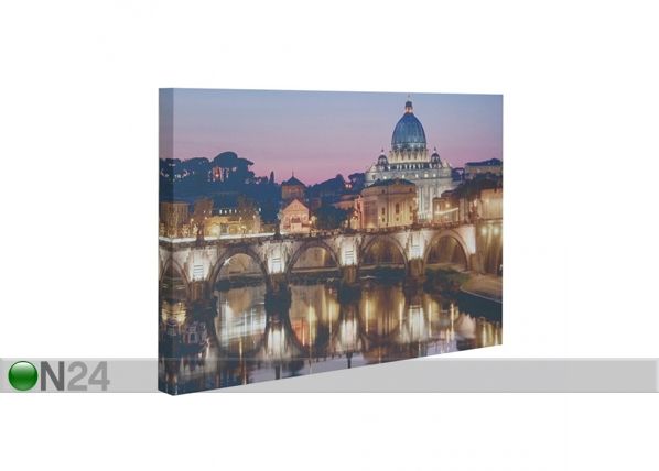 LED pilt St. Peter's Basilica 60x40 cm