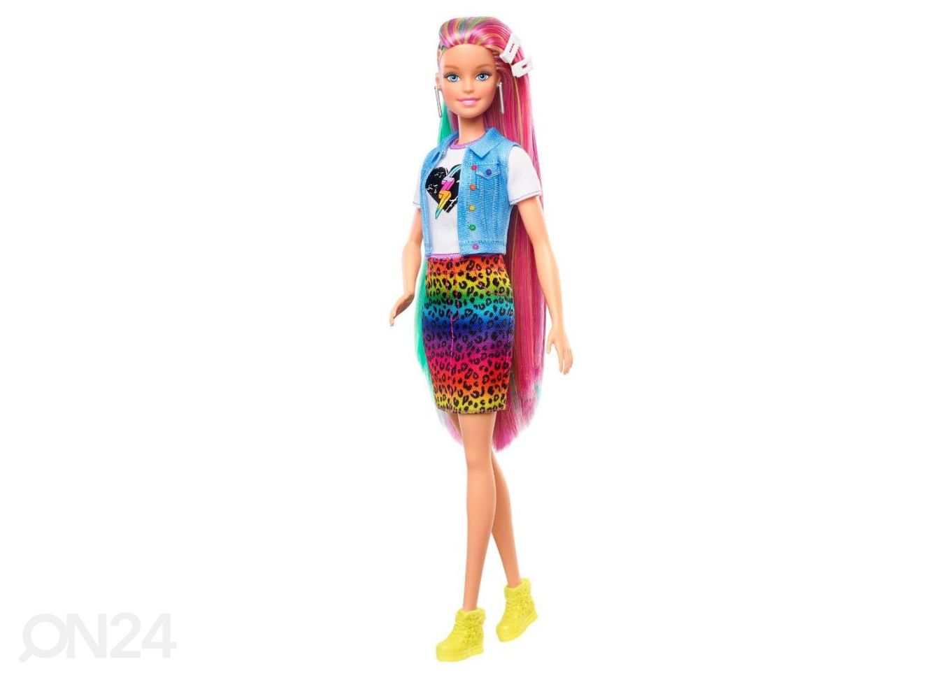 Barbie Vikerkaarejuustega nukk suurendatud