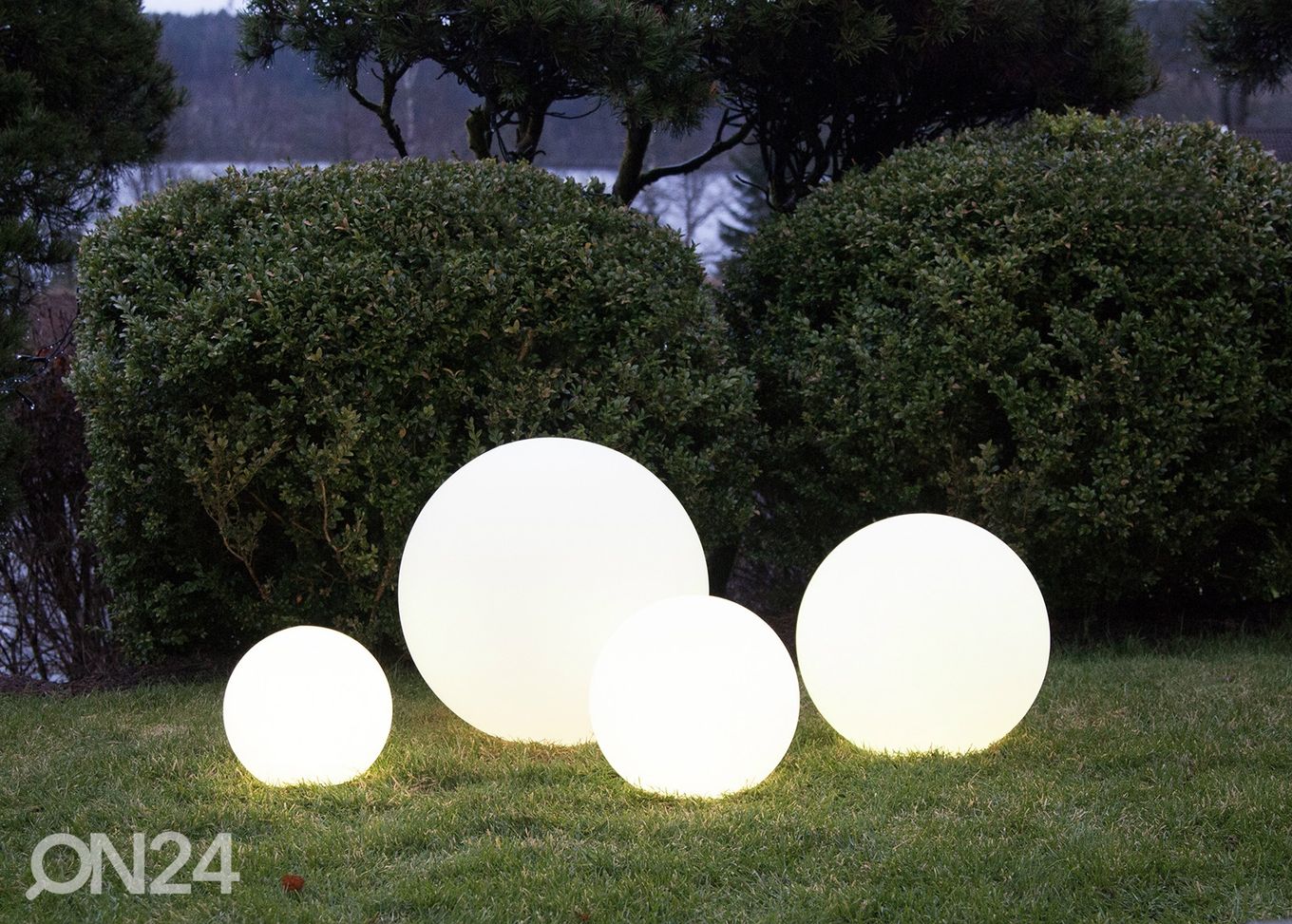 Dekoratiivne aiavalgusti Twilights Ø30 cm suurendatud