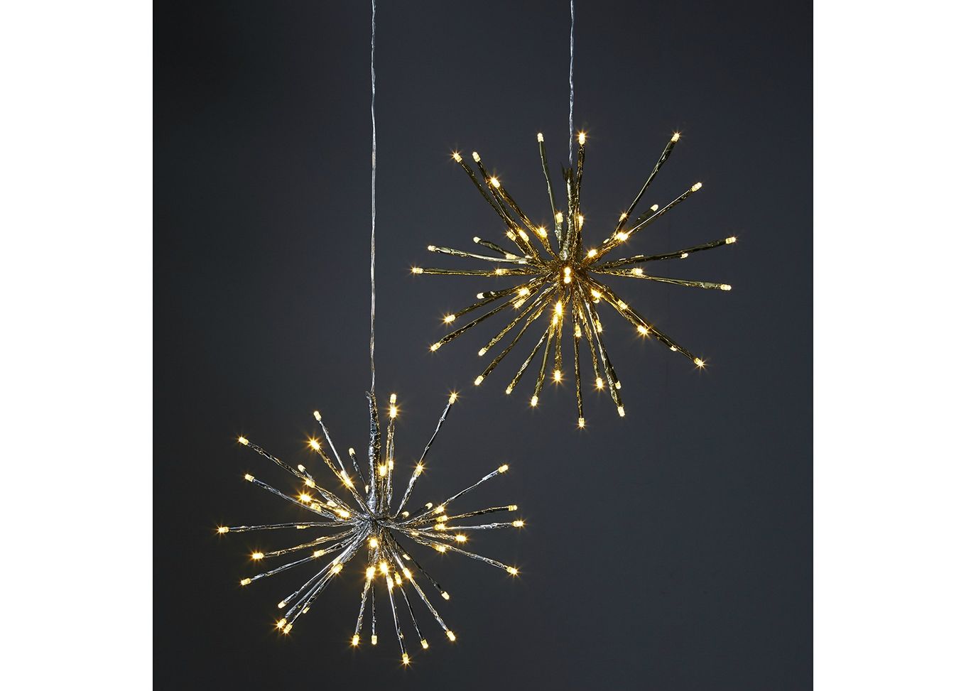 Dekorativvalgusti Firework 30 cm suurendatud