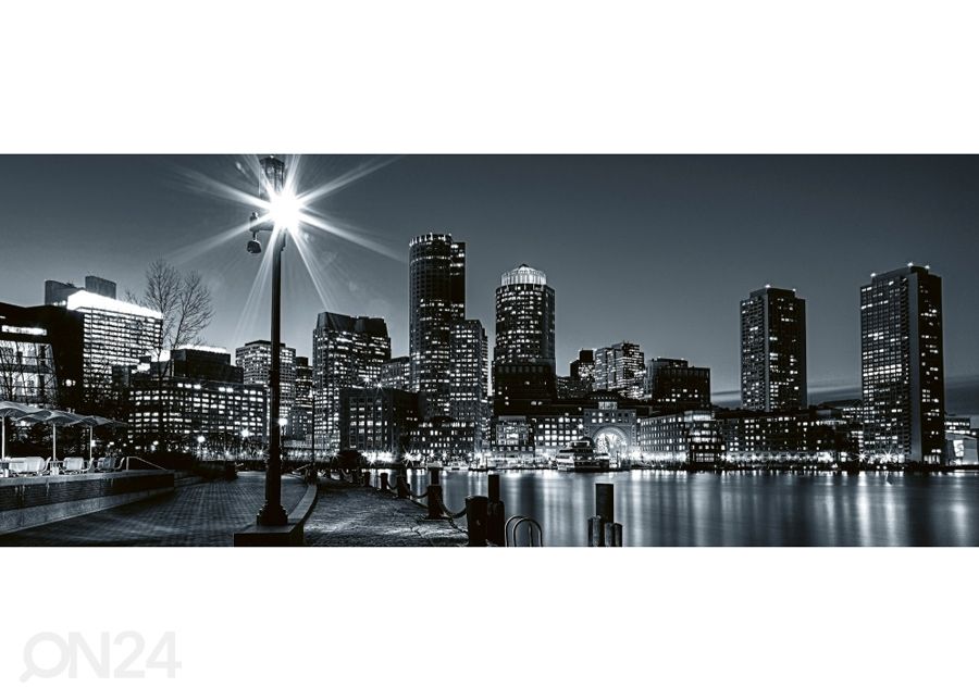 Fliis fototapeet Boston 150x250 cm suurendatud