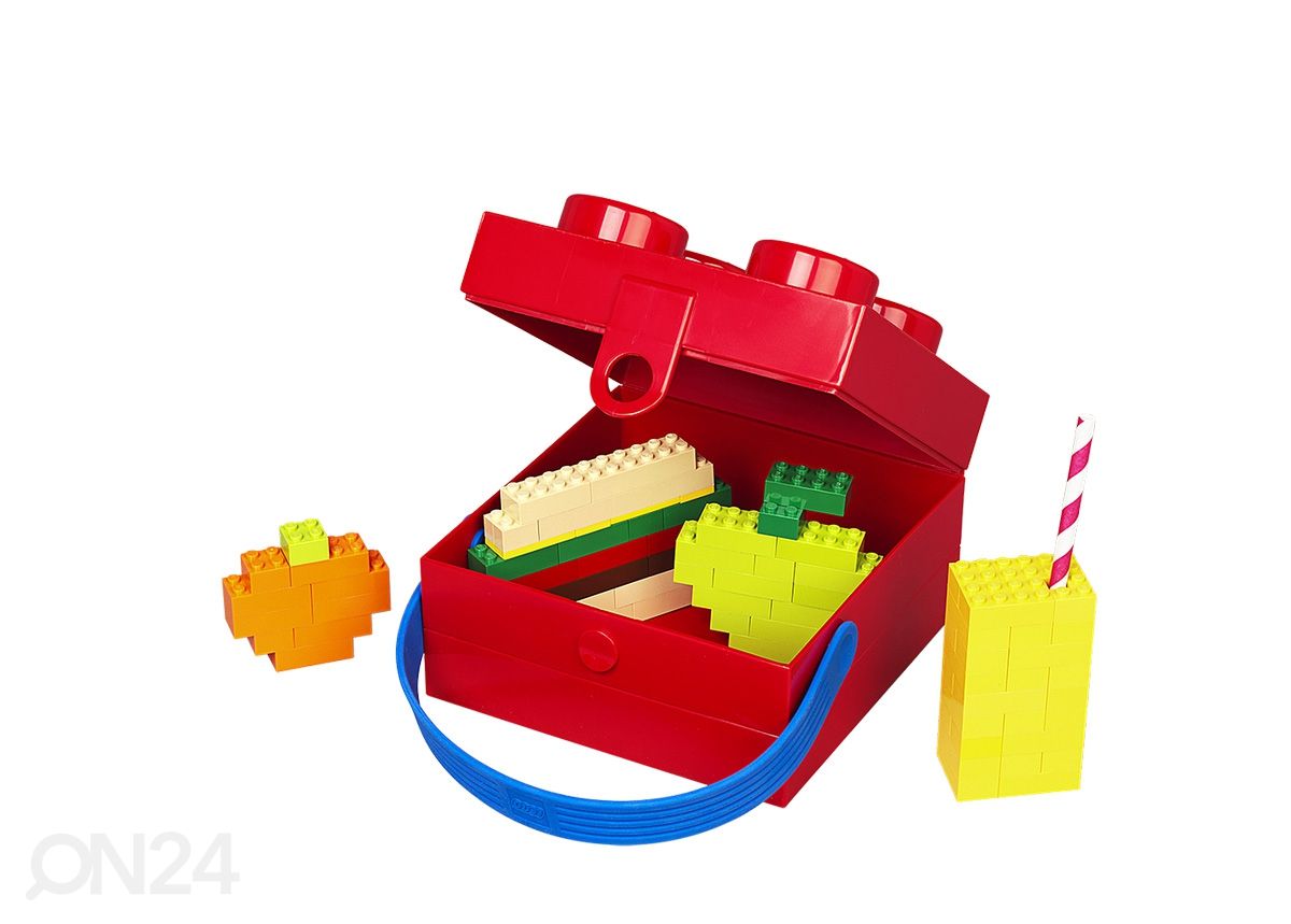 Hoiuklots sangaga LEGO 4 suurendatud