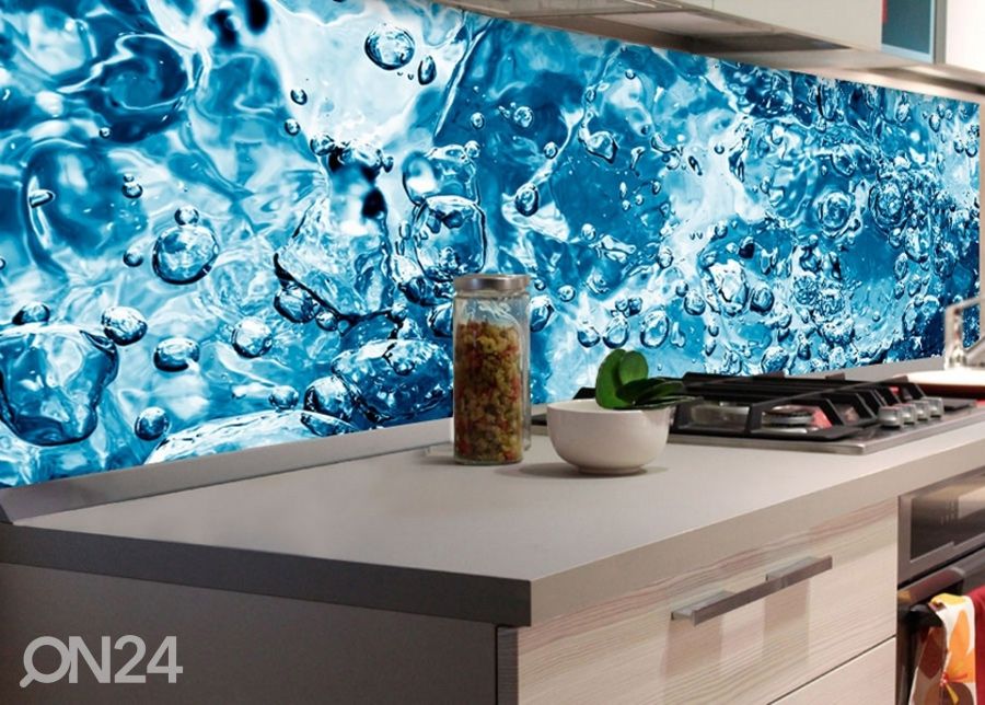 Köögi tagasein Sparkling water 180x60 cm suurendatud