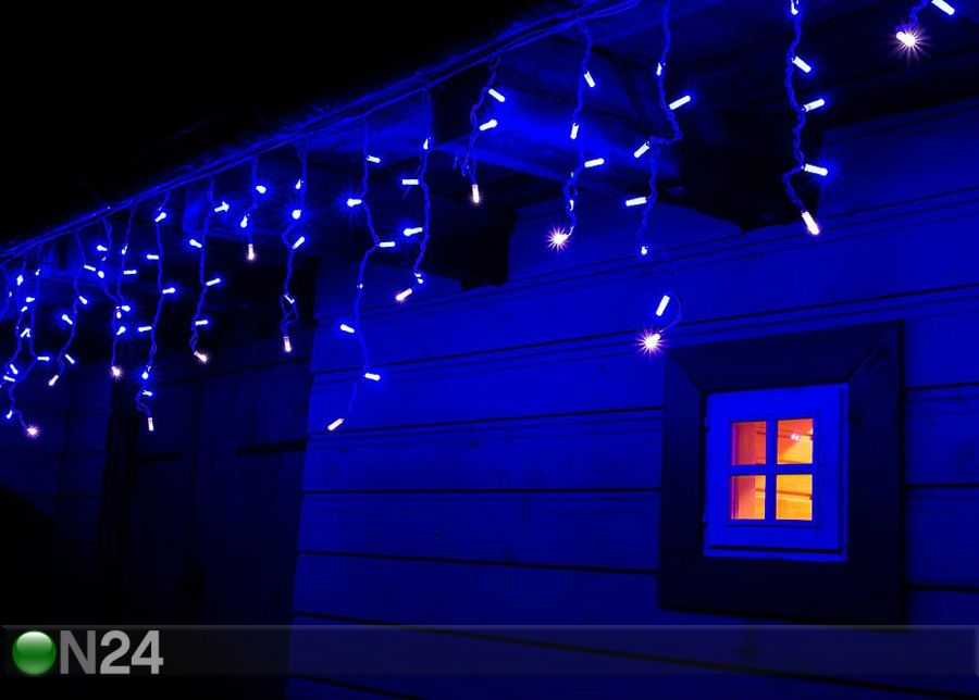LED jõulutuled ripatsitega välikett VV 6,5 m suurendatud