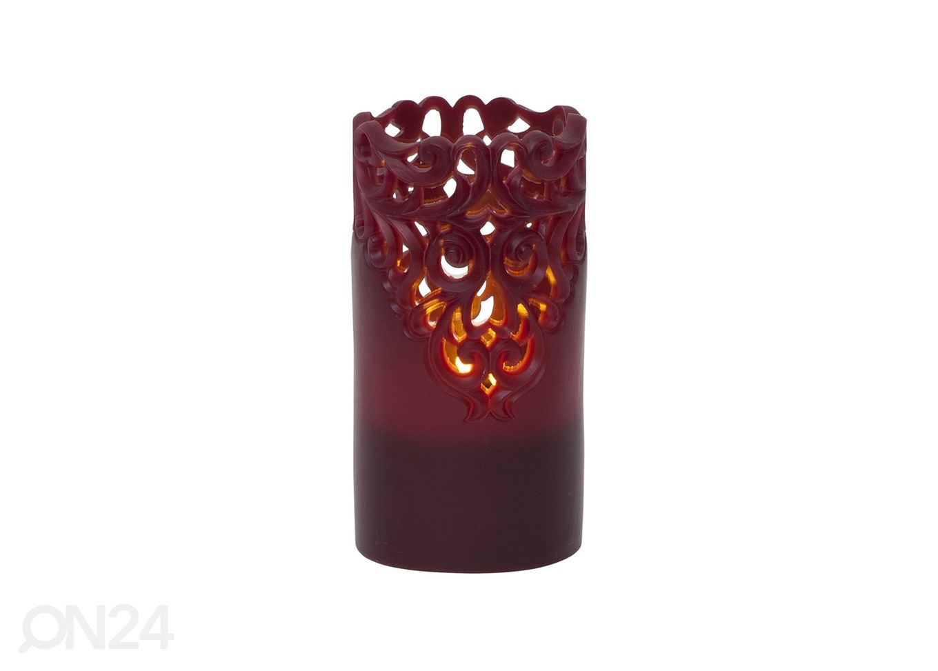 LED küünal Clary, punane suurendatud